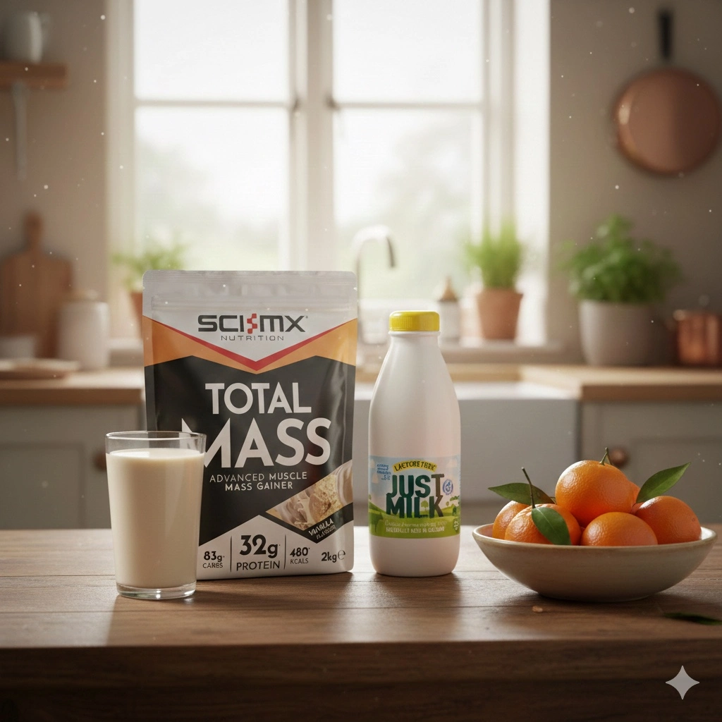 SCI-MX-Total-Mass-vanilla-_-JUST-MILK SCI-MX Total Mass vanilla and JUST MILK