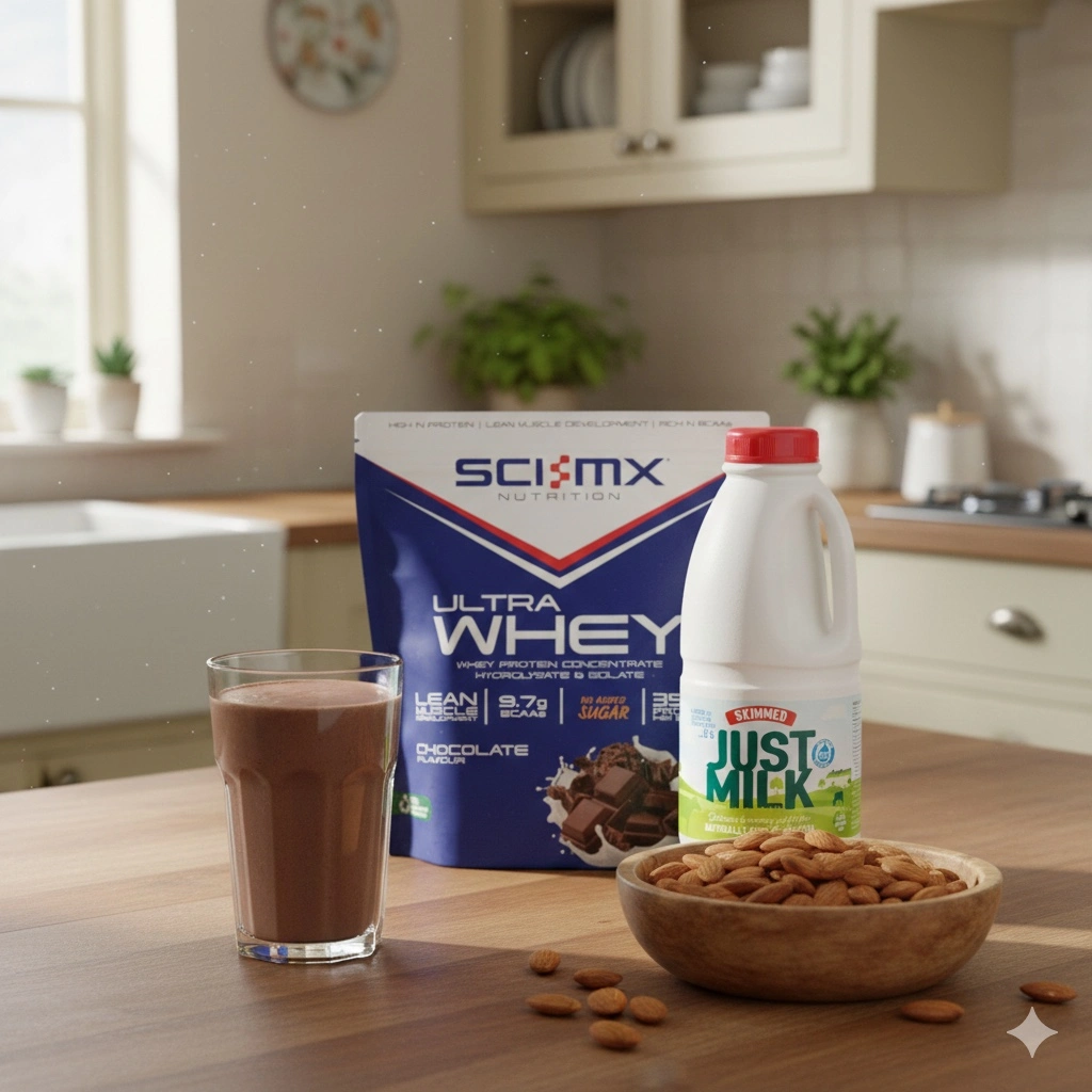 SCI-MX-ULTRA-WHEY-chocolate-_-JUST-MILK SCI-MX ULTRA WHEY chocolate and JUST MILK